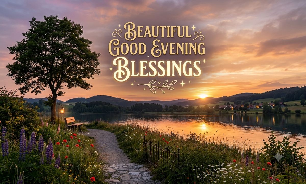 Beautiful Good Evening Blessings