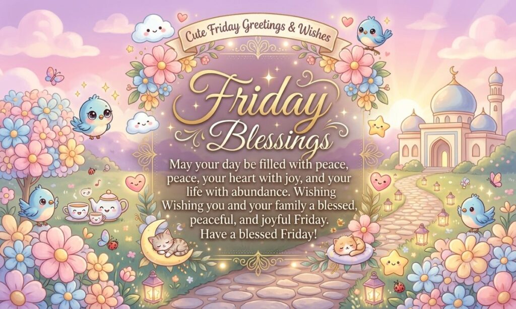 Cute Friday Greetings and Wishes