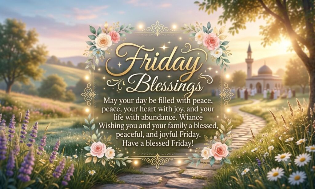 Friday Blessings Images and Quotes