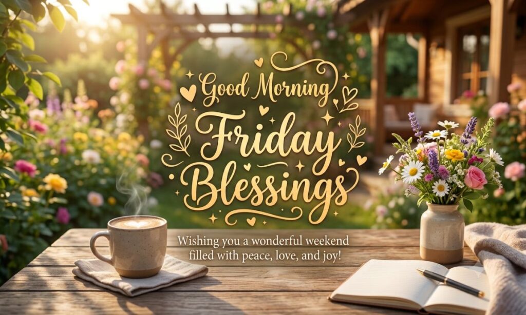 Good Morning Friday Blessings and Greetings