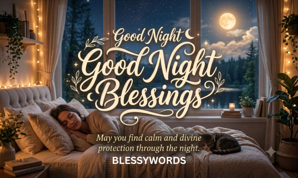Good Night Blessings and Prayers for Calm and Protection