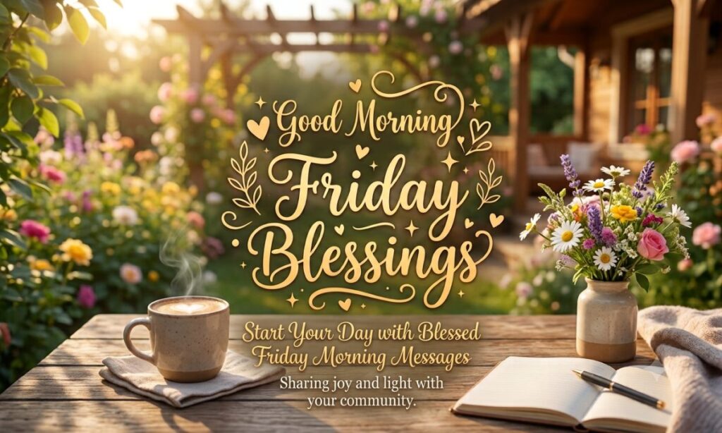 Start Your Day with Blessed Friday Morning Messages