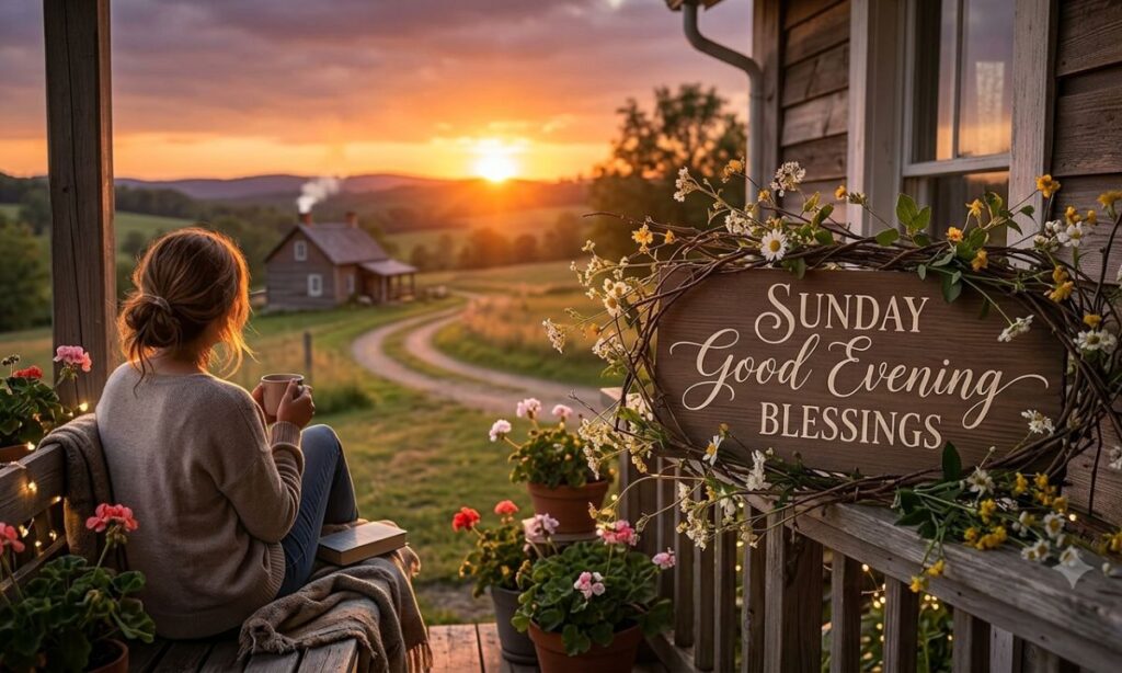 Sunday Good Evening Blessings
