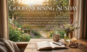 Good Morning Sunday Blessings
