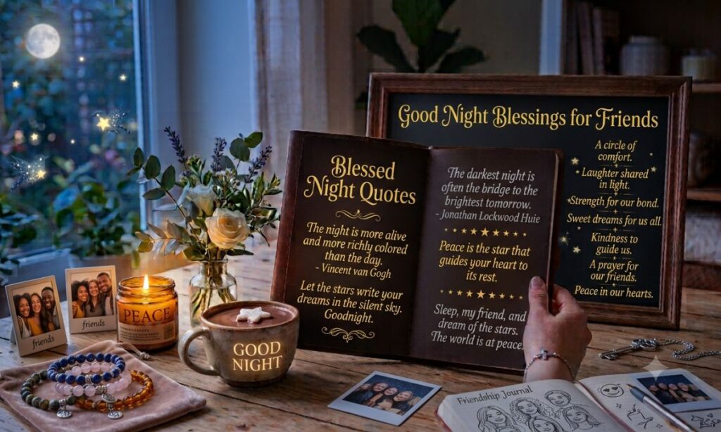Good Night Blessings for Friends