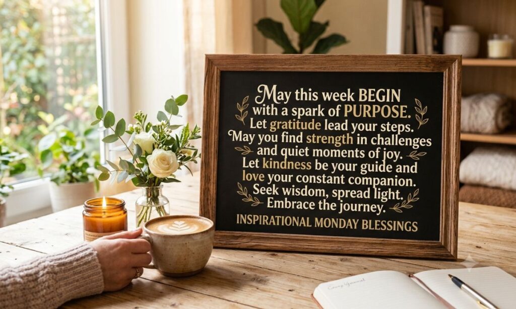 Inspirational Monday Blessings
