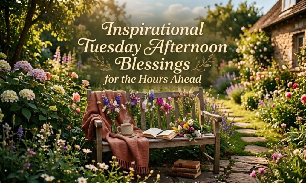 Inspirational Tuesday Afternoon Blessings for the Hours Ahead