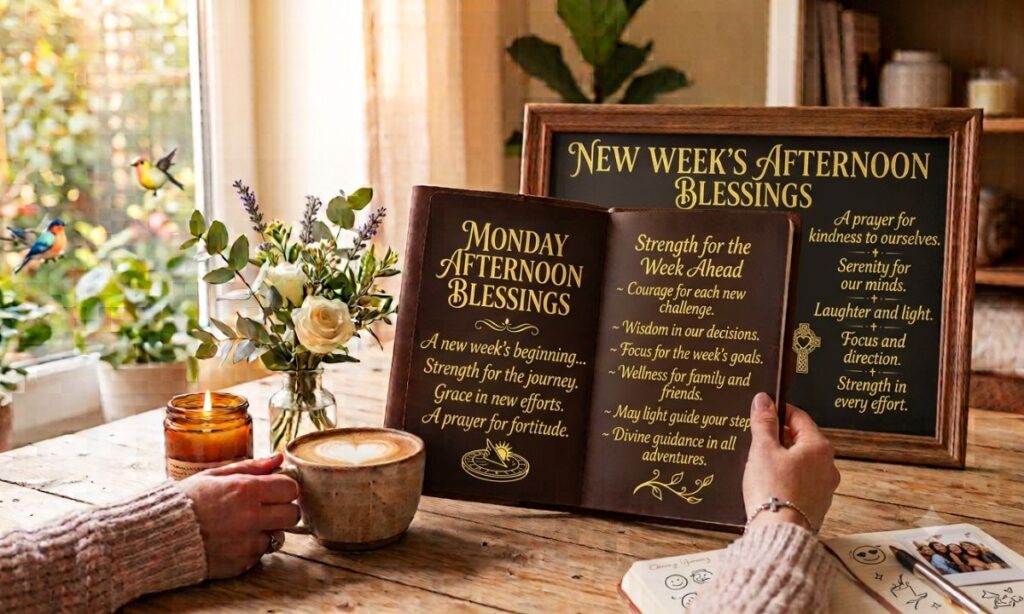Monday Afternoon Blessings