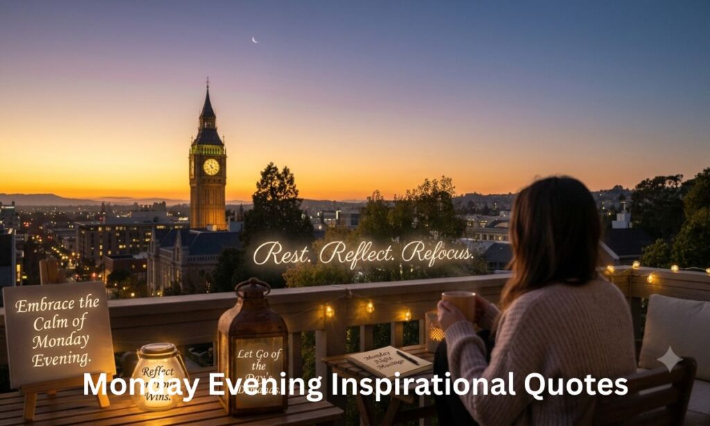 Monday Evening Inspirational Quotes