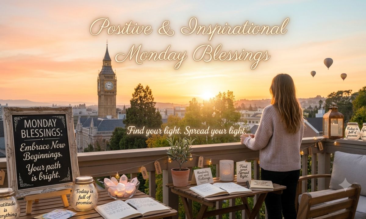 Positive & Inspirational Monday Blessings