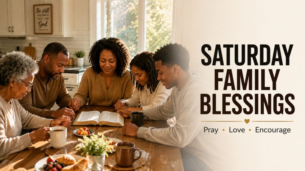 African American Saturday Morning Blessings