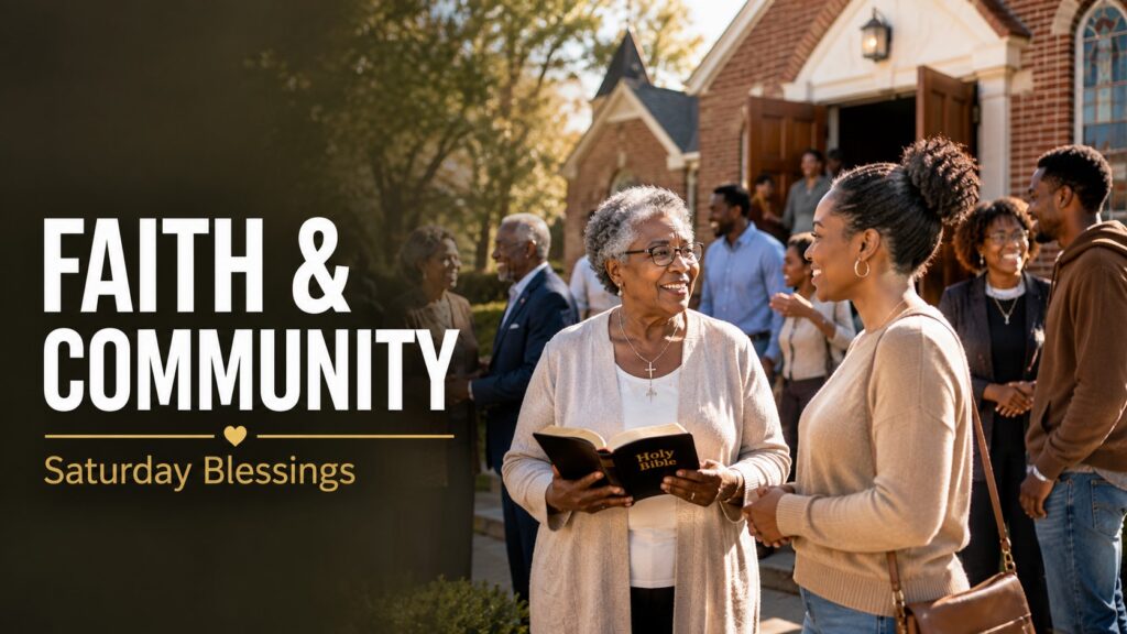 African American Saturday Morning Blessings
