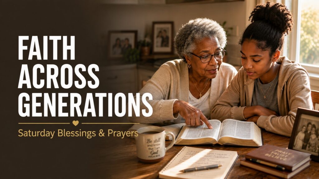 African American Saturday Morning Blessings