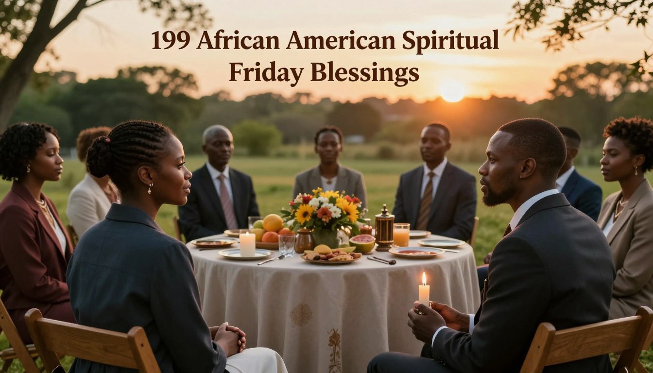 African American Spiritual Friday Blessings​